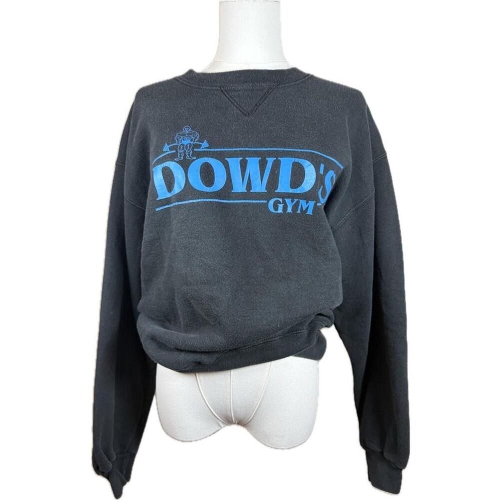 Russell-athletic Men's Black and Blue Sweatshirt